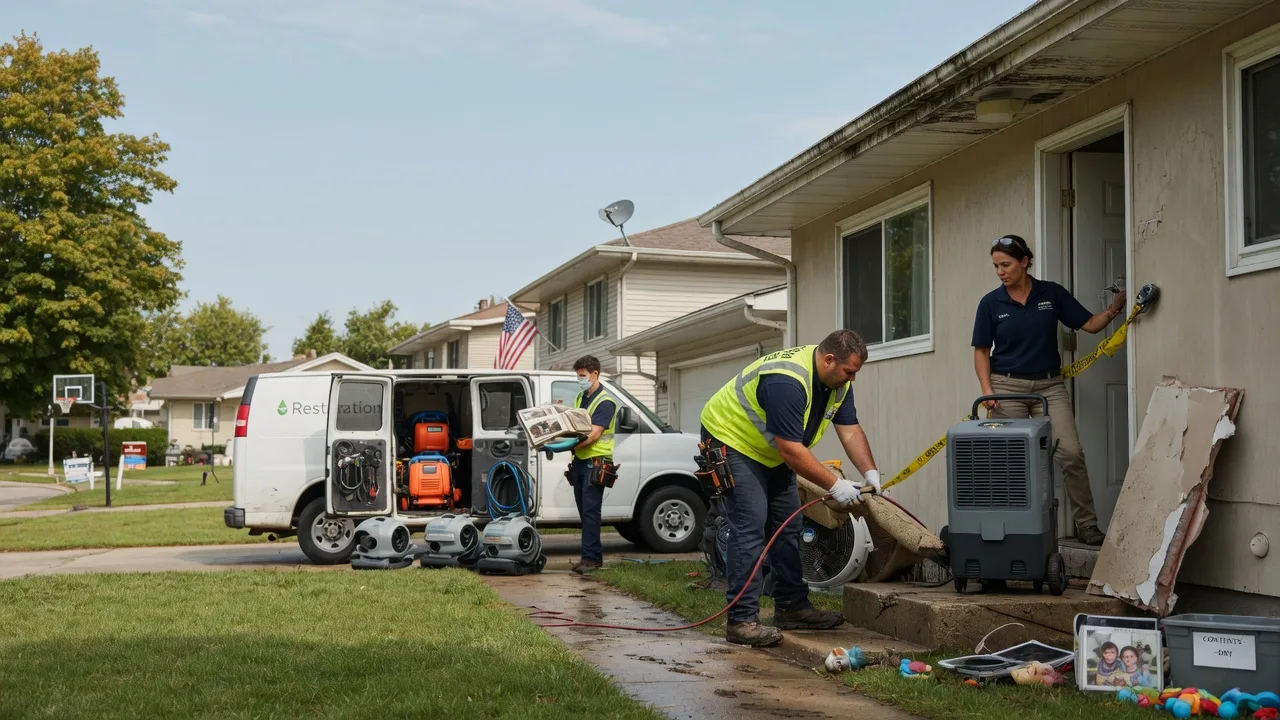 Water Damage Restoration in Iowa Park, TX near me